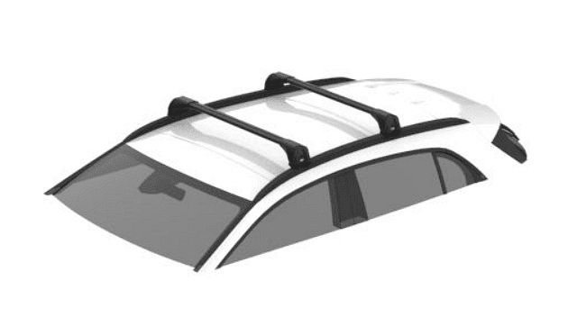 Аеродинамични алуминиеви греди Cruz Airo FUSE Dark за Honda CR-V модел след 2023 година с плътни надлъжни греди
