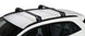 Аеродинамични алуминиеви греди Cruz Airo FUSE Dark за Hyundai Kona модел от 2017 до 2023 година с плътно вградени надлъжни греди