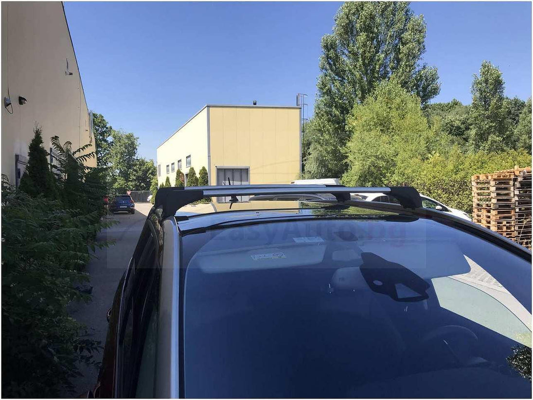 Аеродинамични алуминиеви греди Cruz Airo FUSE за Citroen C4 Grand Picasso модел от 2013 година и нагоре с плътно вградени надлъжни греди
