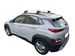 Аеродинамични алуминиеви греди Cruz Airo FUSE за Hyundai Kona модел от 2017 до 2023 година с плътно вградени надлъжни греди