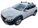 Аеродинамични алуминиеви греди Cruz Airo FUSE за Hyundai Kona модел от 2017 до 2023 година с плътно вградени надлъжни греди