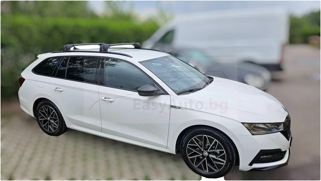 Аеродинамични алуминиеви греди Cruz Airo FUSE за Skoda Octavia 4 комби модел след 2020 година