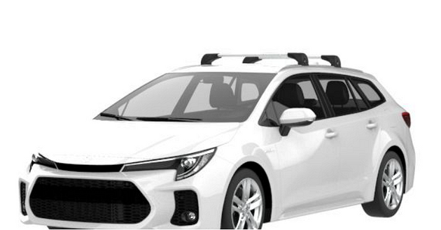 Аеродинамични алуминиеви греди Cruz Airo FUSE за Suzuki Swace модел от 2020 година и нагоре с плътни надлъжни греди