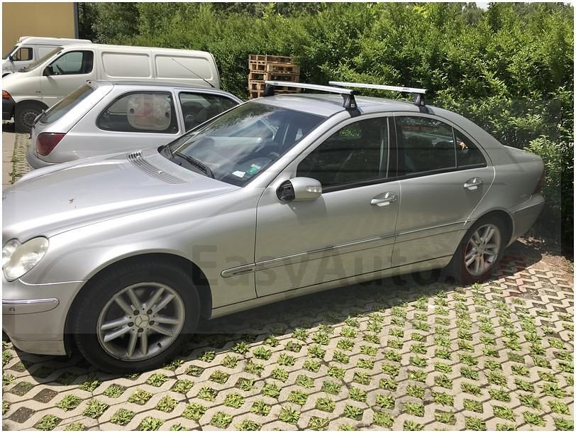 Аеродинамични алуминиеви греди Cruz Airo T за Mecedes W203 седан 2000 до 2007 година