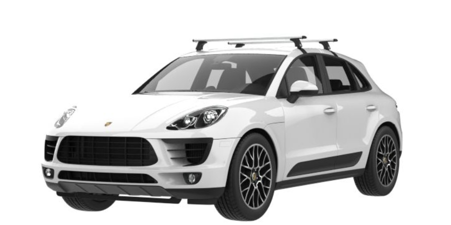 Аеродинамични Алуминиеви греди Cruz Airo T за Porsche Macan модел от 2024 година и нагоре с гол таван