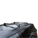 Аеродинамични Черни алуминиеви товарни греди Silenzio CX за Ford Explorer от 06/2020 до 11/2023 година
