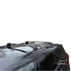 Аеродинамични Черни алуминиеви товарни греди Silenzio CX за Ford Explorer от 06/2020 до 11/2023 година