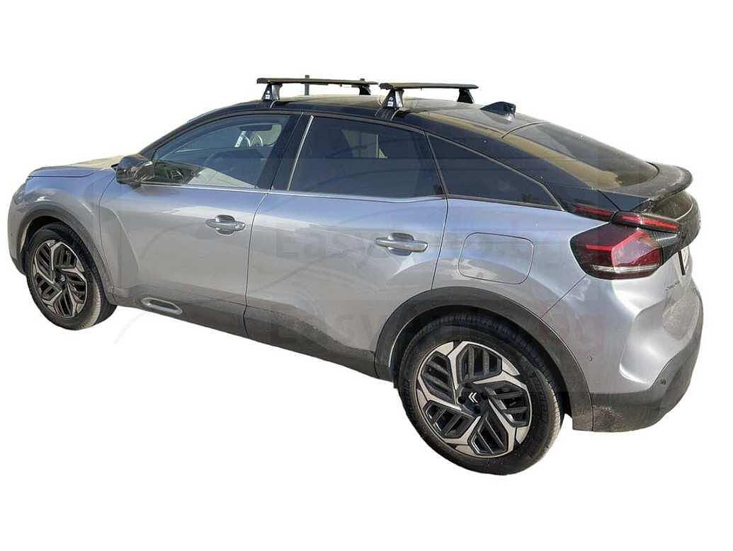 Аеродинамични черни Товарни греди Cruz Airo за Citroen C4 модел след 2020 година с 5 врати