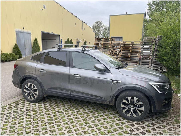 Аеродинамични черни Товарни греди Cruz Airo за Renault Arkana модел Без надлъжни греди