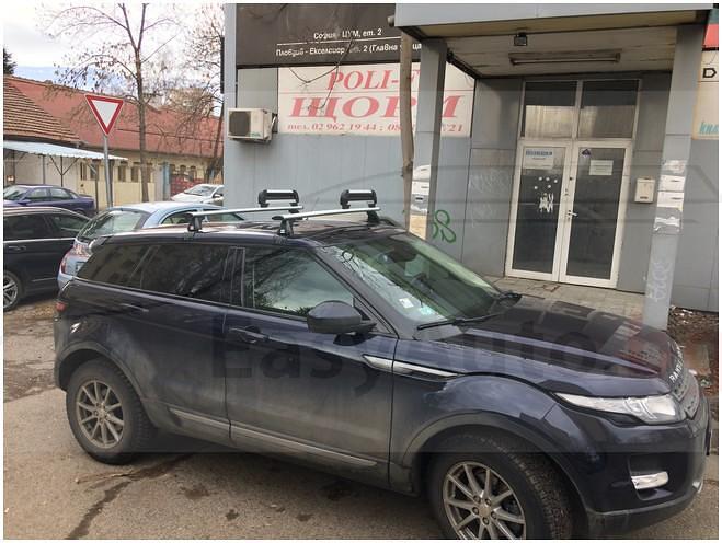 Алуминиеви аеро греди Cruz Airo T за Range Rover Evoque модел 2011 до 2021 година