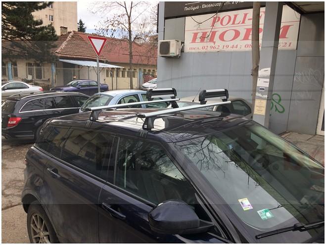 Алуминиеви аеро греди Cruz Airo T за Range Rover Evoque модел 2011 до 2021 година