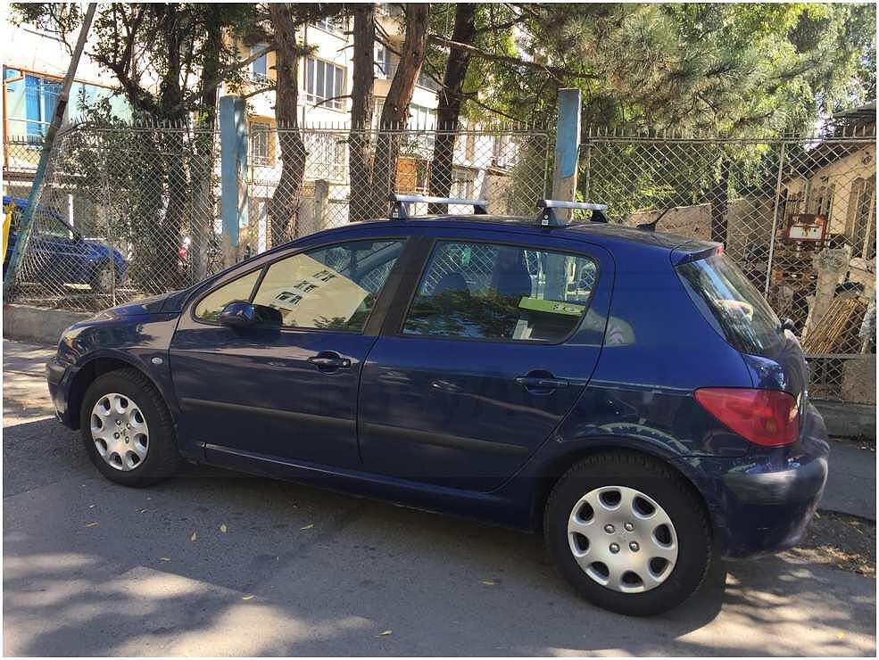 Алуминиеви греди Cruz Oplus AT за Peugeot 307 Хечбек 2001-2009 година