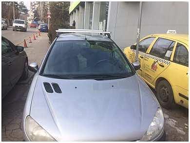 Алуминиеви греди Cruz Oplus AT за Peugeot 206 и 206 plus модели с 3 врати