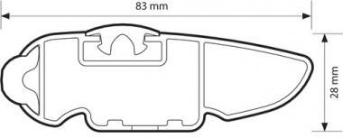 Алуминиеви греди EVOS SILENZIO за Citroen C4 2004 до 2010 година