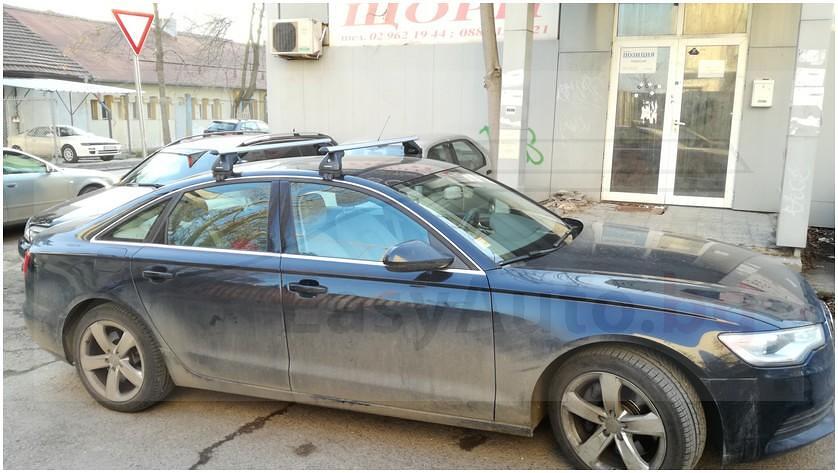 Алуминиеви греди EVOS ALUMIA за Audi A6 седан модел от 2011 до 2019 година