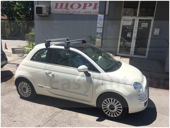 Алуминиеви греди EVOS ALUMIA за Fiat 500 модел от 2008 година и нагоре