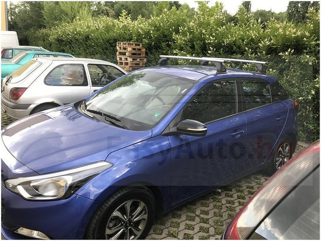 Алуминиеви греди EVOS ALUMIA за Hyundai i20 модел от 2014 до 2020 година