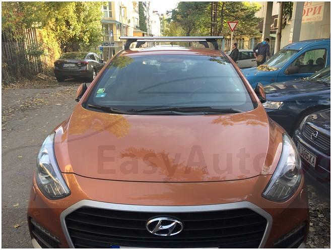 Алуминиеви греди EVOS ALUMIA за Hyundai i30 Хечбек модел от 2012 до 2021 година