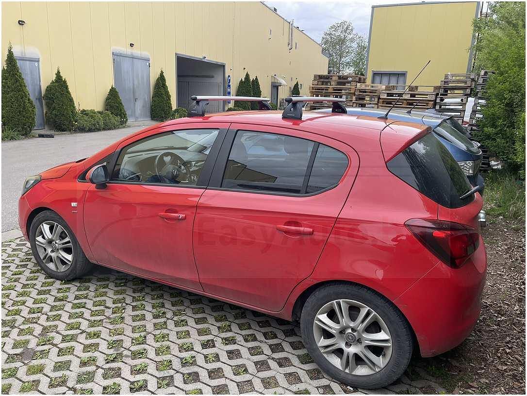 Алуминиеви греди EVOS ALUMIA за Opel Corsa E модел от 2015 до 2020 година