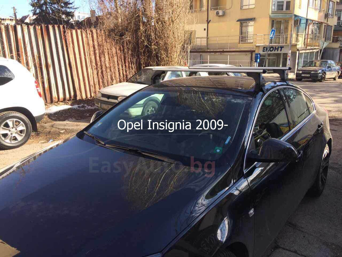 Алуминиеви греди EVOS ALUMIA за Opel Insignia от 2008 до 2017 година Хечбек и Седан