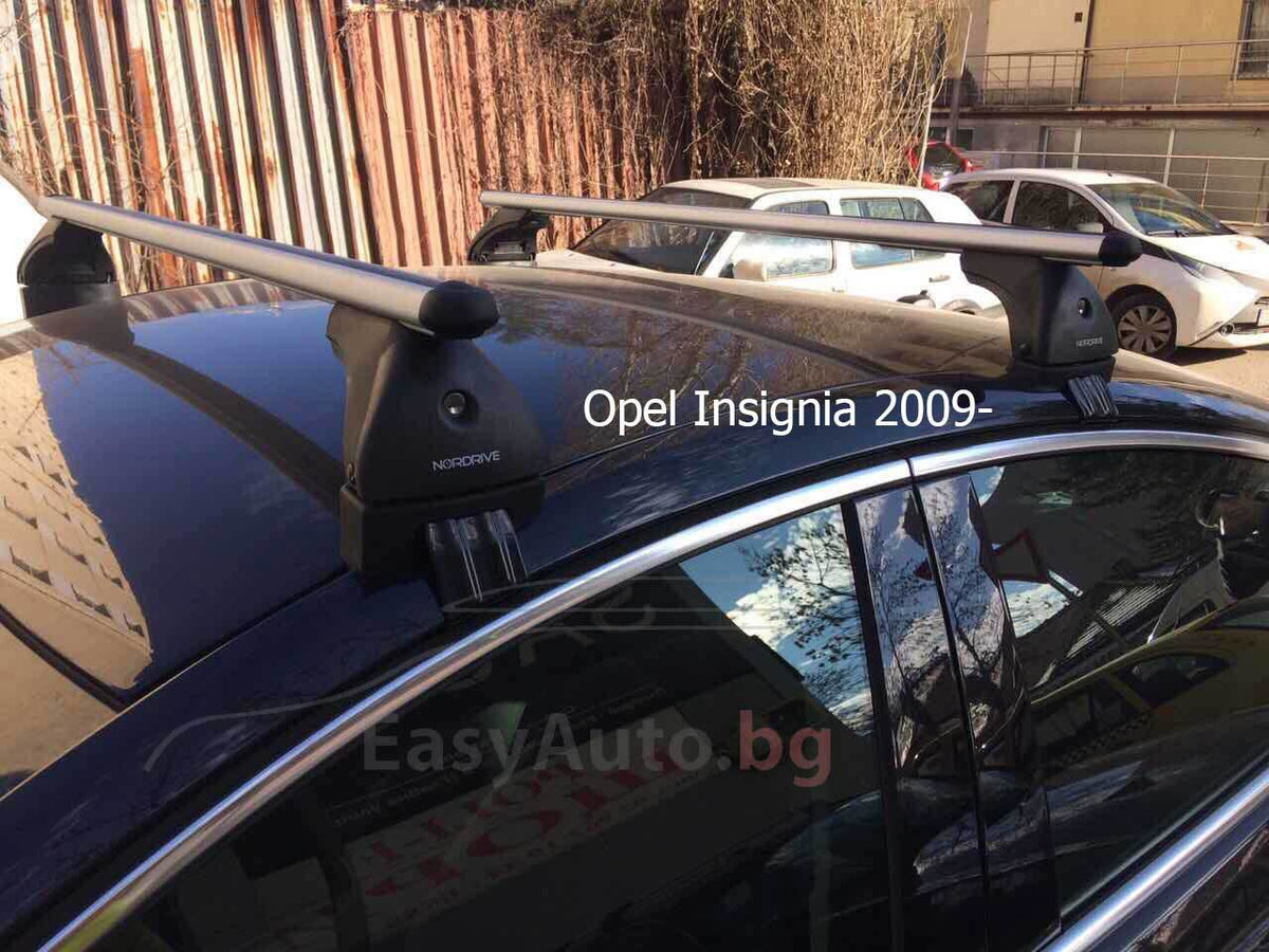 Алуминиеви греди EVOS ALUMIA за Opel Insignia от 2008 до 2017 година Хечбек и Седан