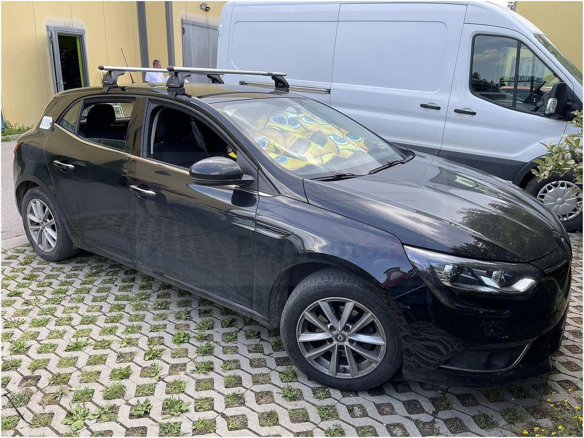 Алуминиеви греди EVOS ALUMIA за Renault Megane 4 седан и хечбек след 2016 година и нагоре