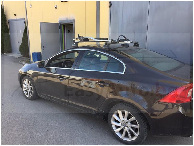 Алуминиеви греди EVOS ALUMIA за Volvo S60 и V60 от 2010 до 2018 година БЕЗ надлъжни греди