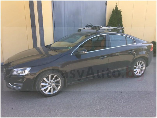 Алуминиеви греди EVOS ALUMIA за Volvo S60 и V60 от 2010 до 2018 година БЕЗ надлъжни греди