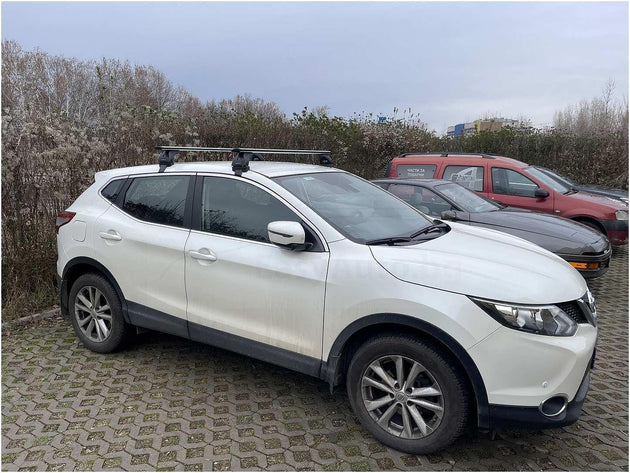 Алуминиеви греди EVOS SILENZIO за Nissan Qashqai модел от 2014 до 2022 година