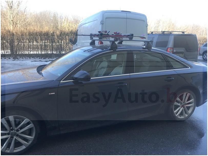 Алуминиеви греди EVOS SILENZIO за Audi A6 седан модел от 2011 до 2019 година