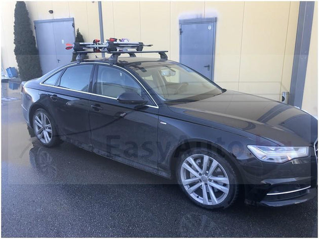 Алуминиеви греди EVOS SILENZIO за Audi A6 седан модел от 2011 до 2019 година