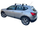 Алуминиеви греди EVOS SILENZIO за Nissan Qashqai (J10) модел от 2006 до 2014 година без надлъжни греди