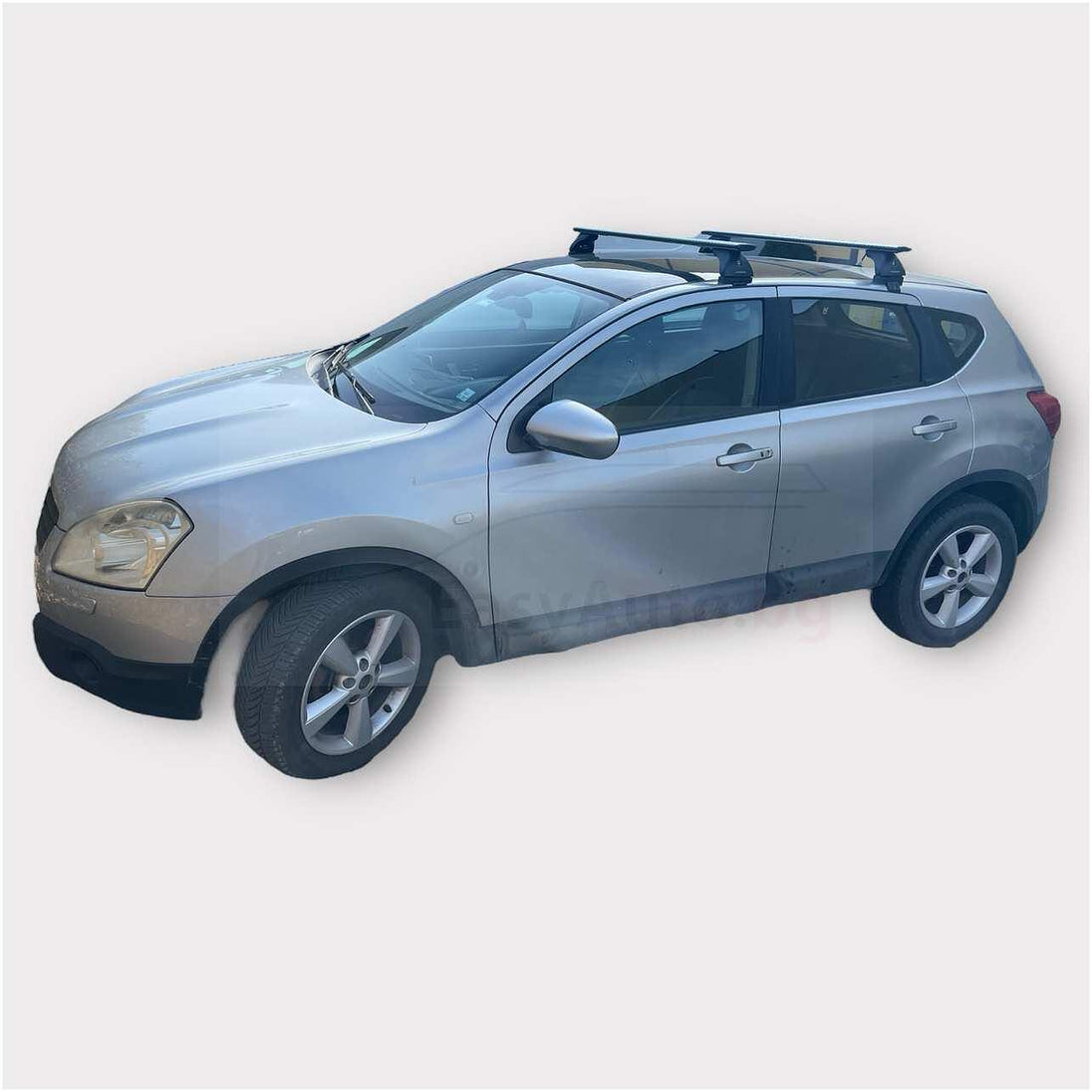 Алуминиеви греди EVOS SILENZIO за Nissan Qashqai (J10) модел от 2006 до 2014 година без надлъжни греди