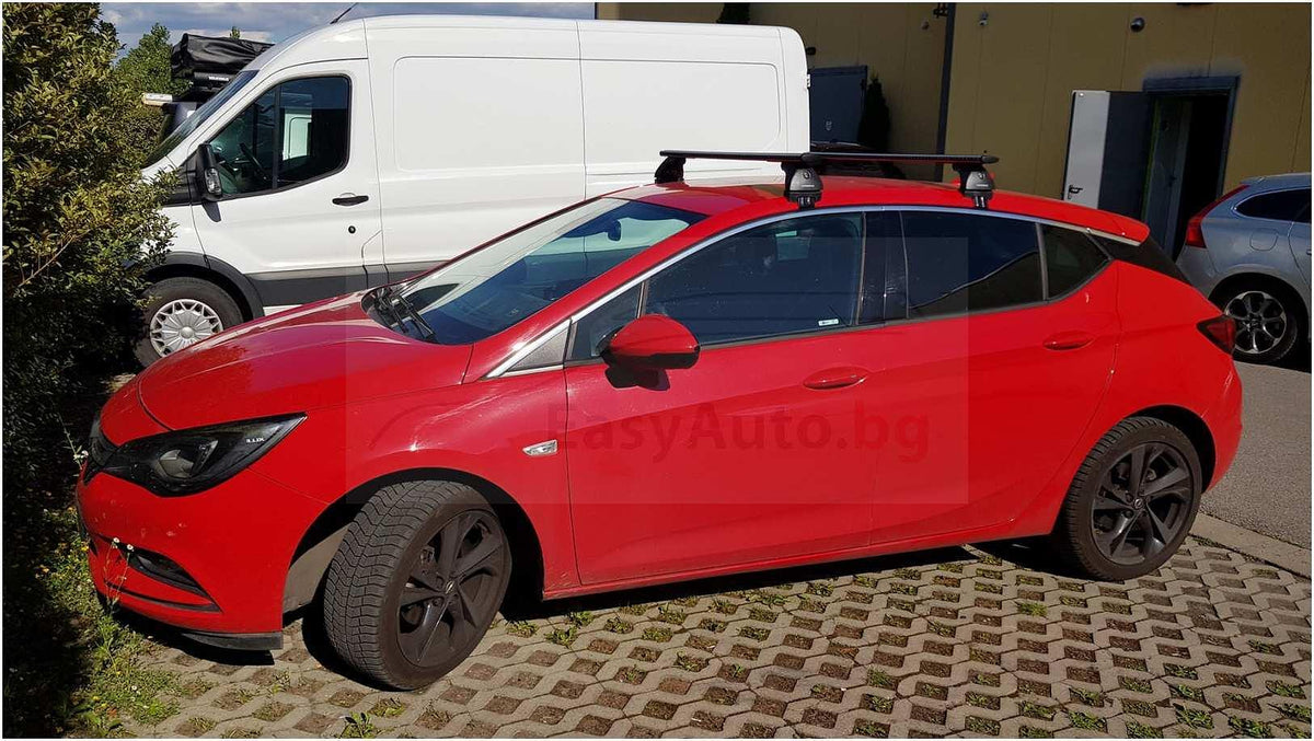 Алуминиеви греди EVOS SILENZIO за Opel Astra K модел Хечбек и комби от 2015 година и нагоре