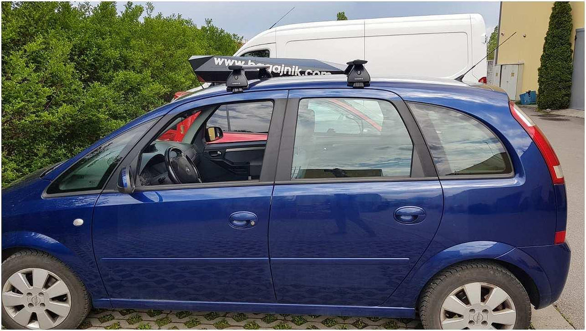 Алуминиеви греди EVOS SILENZIO за Opel Meriva A модел от 2003 до 2009 година