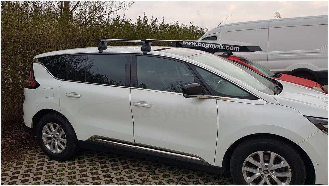 Алуминиеви греди EVOS SILENZIO за Renault Espace модел след 2015 година БЕЗ надлъжни греди