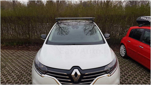 Алуминиеви греди EVOS SILENZIO за Renault Espace модел след 2015 година БЕЗ надлъжни греди