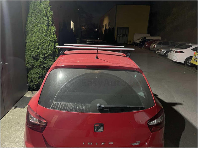 Алуминиеви греди EVOS SILENZIO за Seat Ibiza с 5 врати модел от 2008 до 2017 година