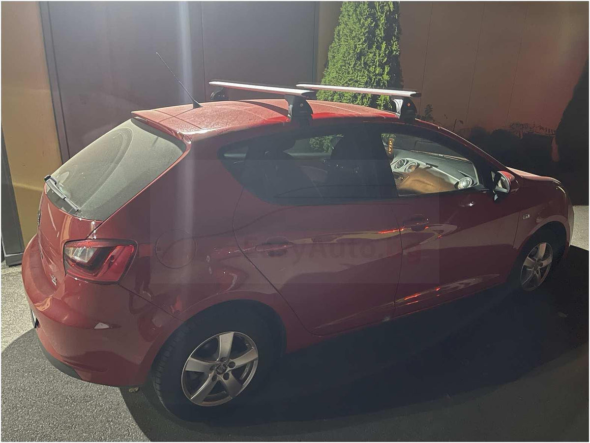 Алуминиеви греди EVOS SILENZIO за Seat Ibiza с 5 врати модел от 2008 до 2017 година