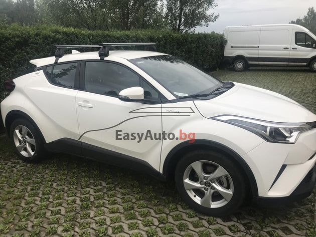Алуминиеви греди EVOS SILENZIO за Toyota CH-R модел от 2016 година и нагоре