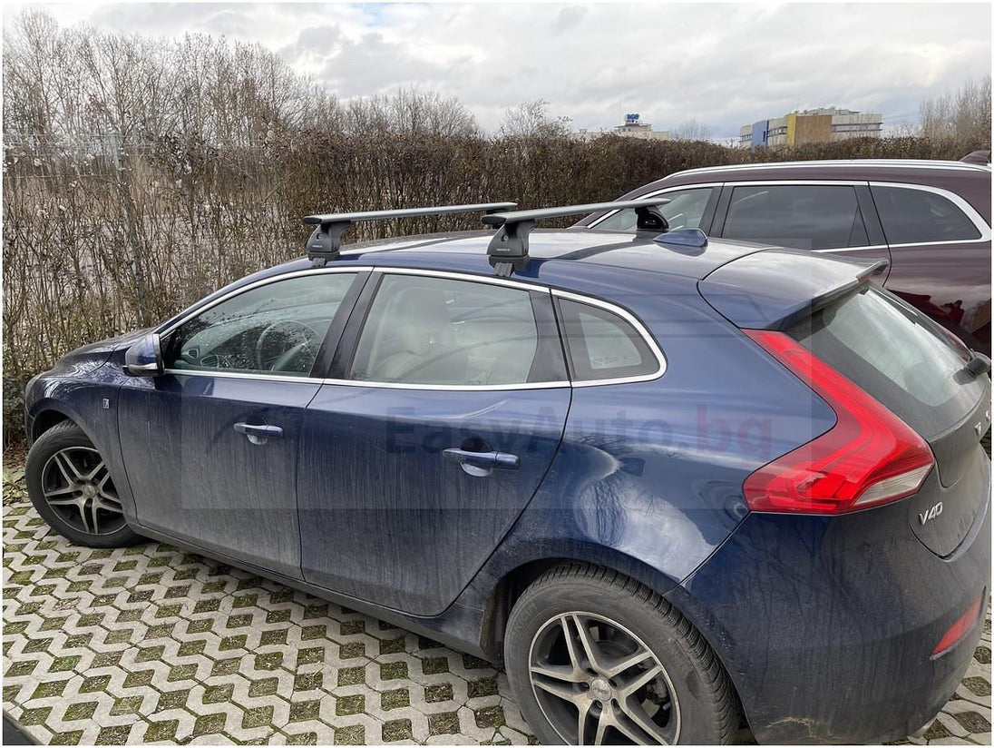 Алуминиеви греди EVOS SILENZIO за Volvo V40 от 2012 до 05.2020 година БЕЗ надлъжни греди