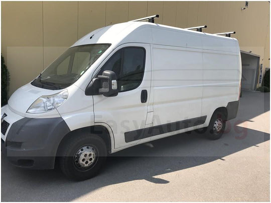 2 броя Алуминиеви греди Nordrive Kargo Plus за Citroen Jumper, Fiat Ducato, Peugeot Boxer модели след 2006 година