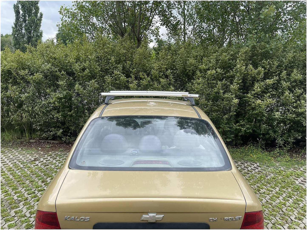 Алуминиеви напречни греди за Chevrolet Kalos (T200) с 4 врати от 2003 до 2006 година