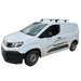 Алуминиеви напречни греди за Citroen Berlingo 2018-2024, Fiat Doblo 2022-, Opel Combo след 2018 година, Peugeot Partner 2018-2024, Rifter 2018-2022, Toyota Proace City 2019-12/2023