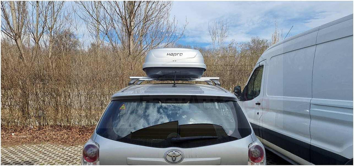 Алуминиеви напречни греди за Toyota Corolla Verso модел от 2004 до 2009 година БЕЗ надлъжни греди