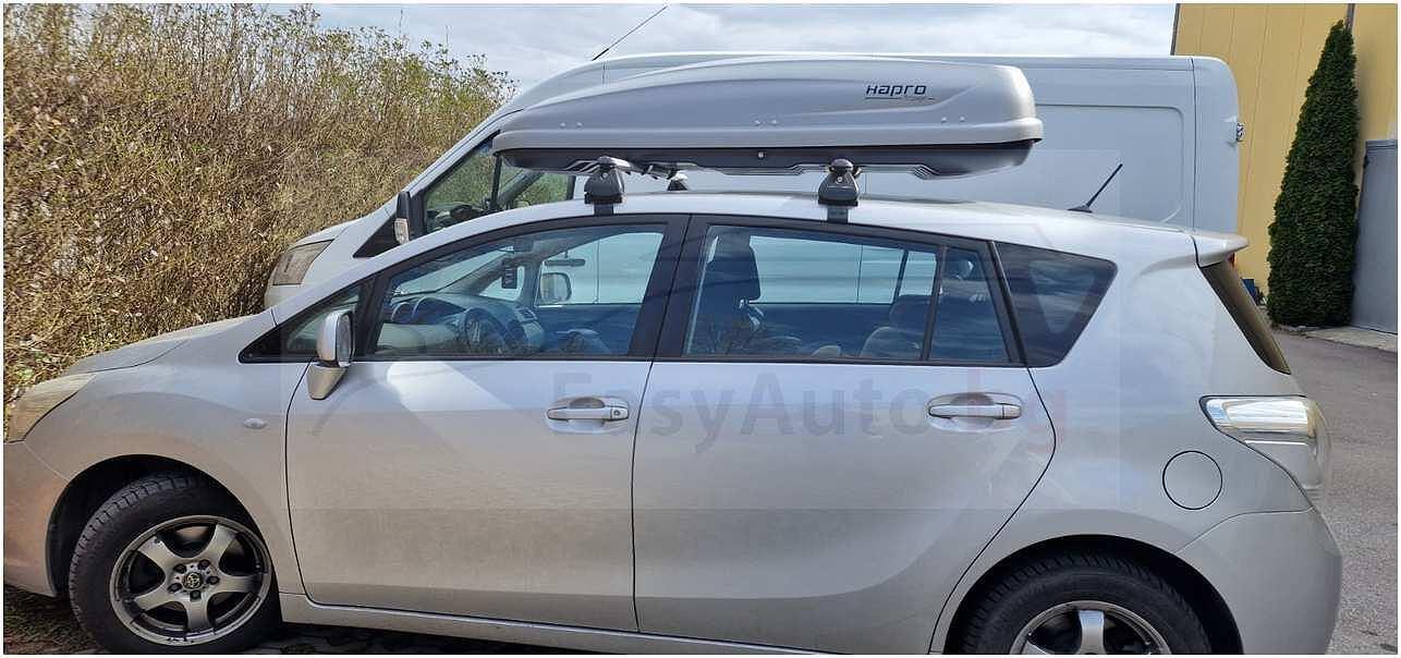 Алуминиеви напречни греди за Toyota Corolla Verso модел от 2004 до 2009 година БЕЗ надлъжни греди