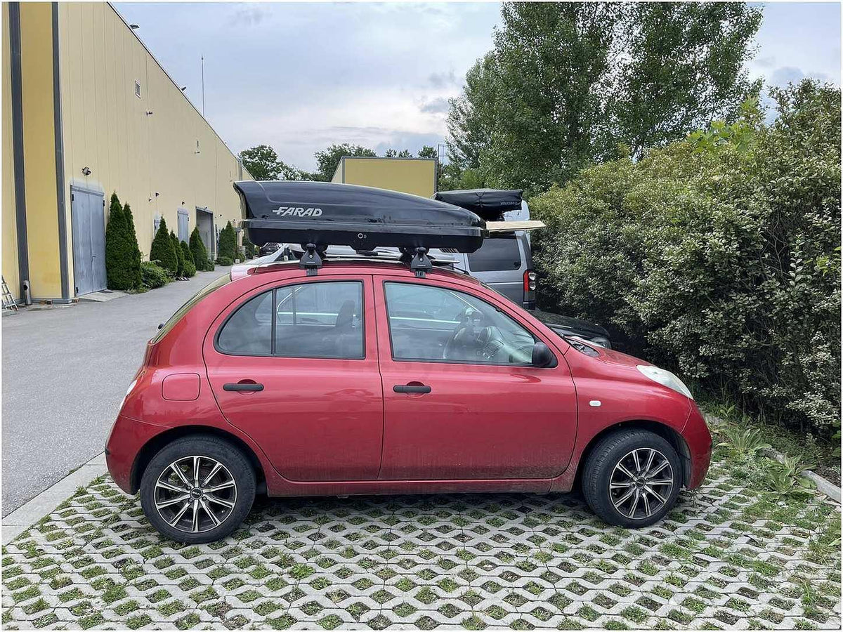 Автобокс Farad Koral N19 черен гланц 400L