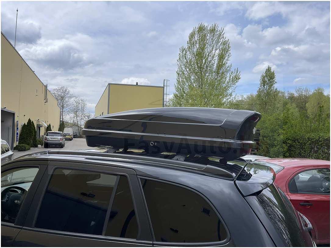 Автобокс Farad Koral N19 черен гланц 400L