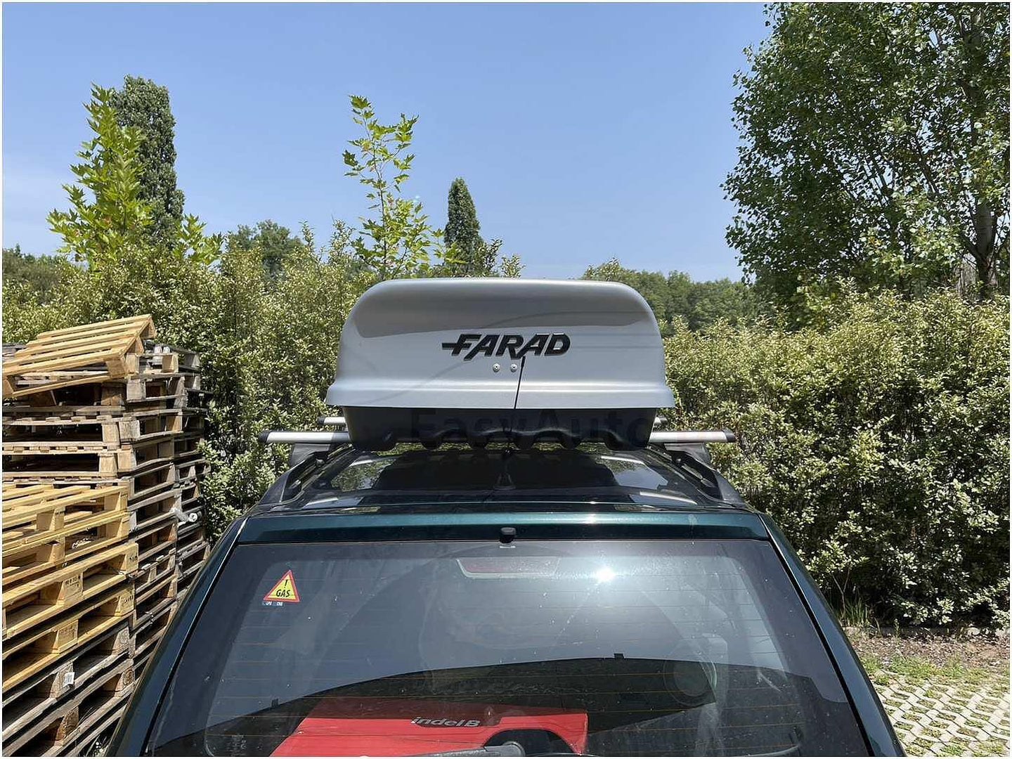 Автобокс Farad Koral N19 Сив мат 400L
