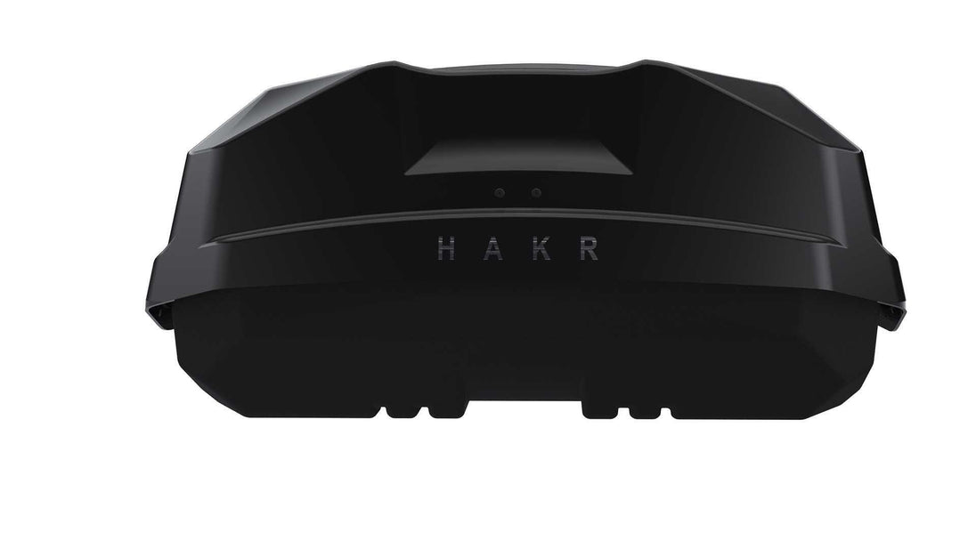 Автобокс HAKR Eternal 600 литра Черен гланц
